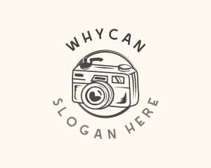 Dslr - Film Camera Photography logo design