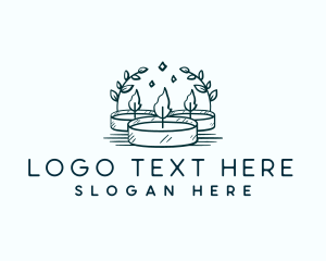 Religious - Candle Light Relaxation logo design