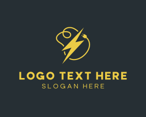 Weather - Electric Power Cord logo design
