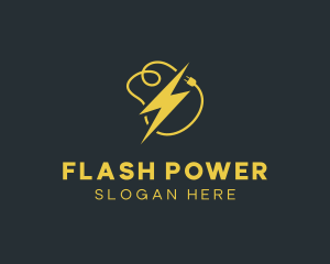 Electric Power Cord logo design