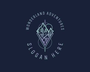 Mountain Travel Adventure logo design