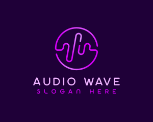 Sound - Studio Sound Wave logo design