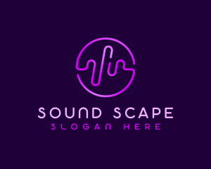 Audiovisual - Studio Sound Wave logo design