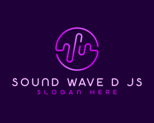 Studio Sound Wave logo design