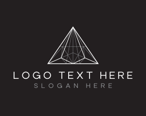 Accoutancy - Triangle Corporate Pyramid logo design