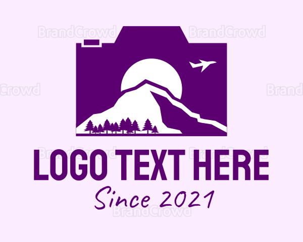 Purple Mountain Camera Logo