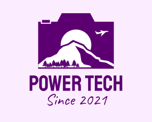 Photo - Purple Mountain Camera logo design