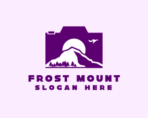 Purple Mountain Camera logo design