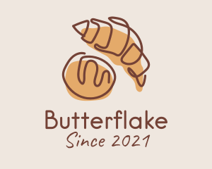 Croissant - Croissant Bread Baker logo design