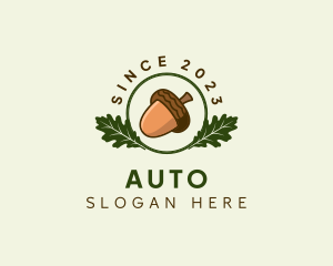 Natural Acorn Nut Logo