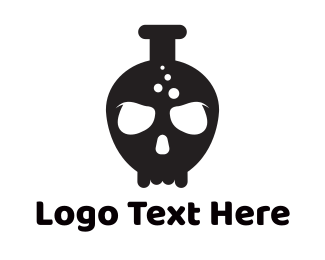 Lab Skull Logo