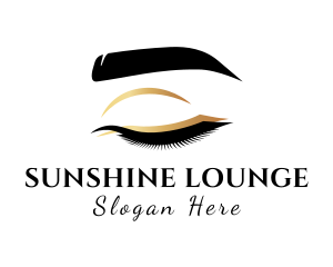 Beauty Salon Lashes logo design