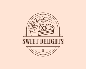 Confectionary Cherry Cake  logo design