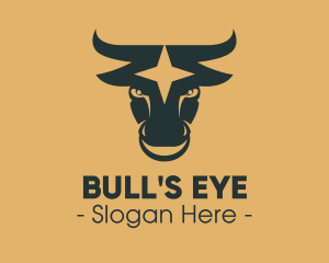 Bull - Wild Bull Star logo design