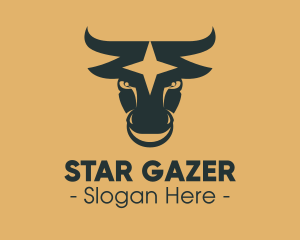 Wild Bull Star logo design