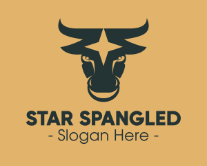 Wild Bull Star logo design