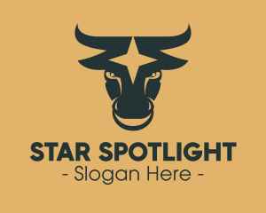 Wild Bull Star logo design