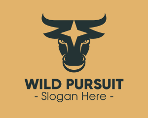 Wild Bull Star logo design