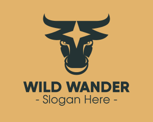 Wild Bull Star logo design