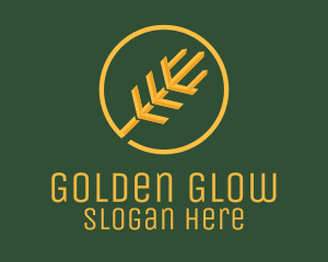 Golden - Golden Wheat Agriculture logo design