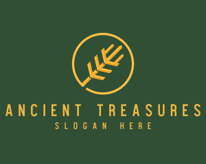 Golden Wheat Agriculture logo design