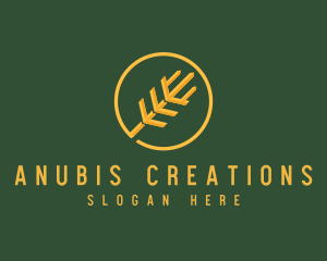 Golden Wheat Agriculture logo design