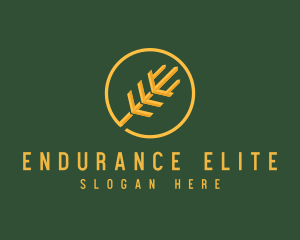 Golden Wheat Agriculture logo design