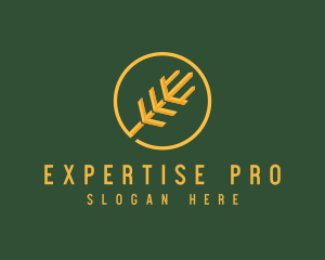 Golden Wheat Agriculture logo design