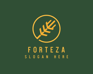 Golden Wheat Agriculture logo design