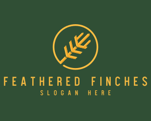 Golden Wheat Agriculture logo design