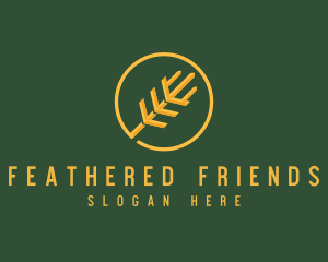 Golden Wheat Agriculture logo design