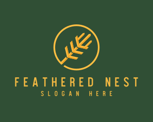 Golden Wheat Agriculture logo design