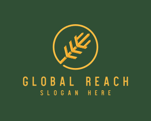 Golden Wheat Agriculture logo design