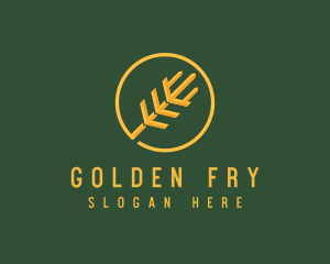 Golden Wheat Agriculture logo design