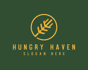 Golden Wheat Agriculture logo design