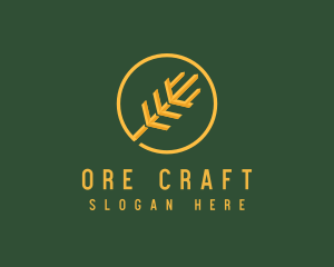 Golden Wheat Agriculture logo design