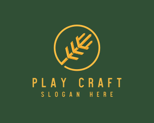 Golden Wheat Agriculture logo design