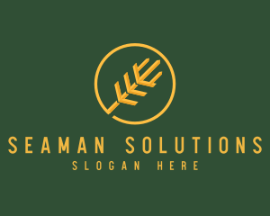 Golden Wheat Agriculture logo design