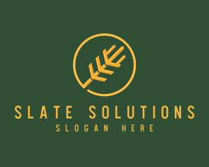 Golden Wheat Agriculture logo design