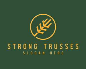 Golden Wheat Agriculture logo design