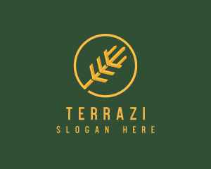 Golden Wheat Agriculture logo design