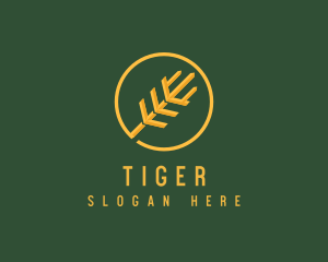 Golden Wheat Agriculture logo design