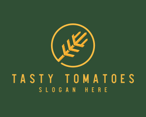 Golden Wheat Agriculture logo design