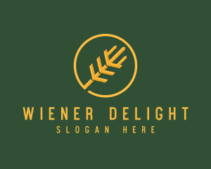 Golden Wheat Agriculture logo design