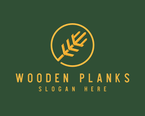 Golden Wheat Agriculture logo design