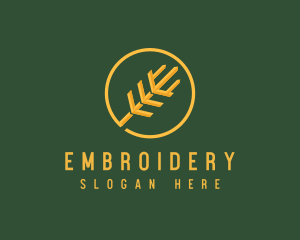 Golden Wheat Agriculture logo design