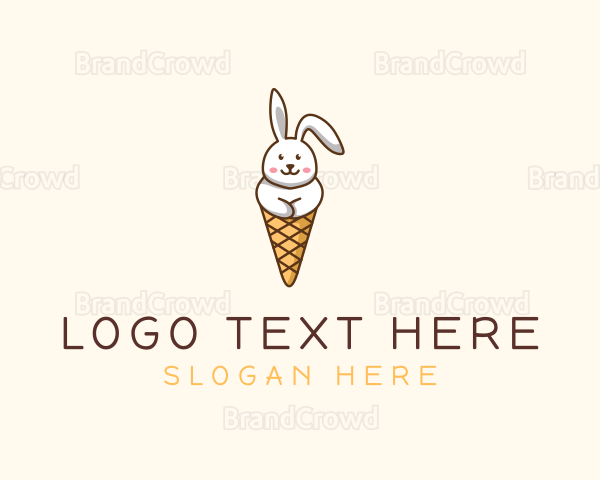 Rabbit Ice Cream Logo