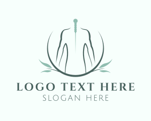 Acupuncture - Body Needle Acupuncture logo design