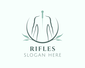 Traditional - Body Needle Acupuncture logo design