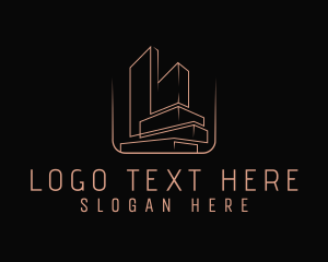 Structure - Building Property Residence logo design
